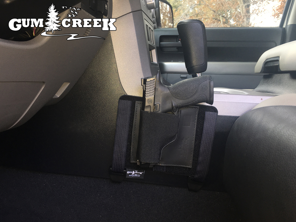 Car Seat Holster. Concealed Carry In The Car.